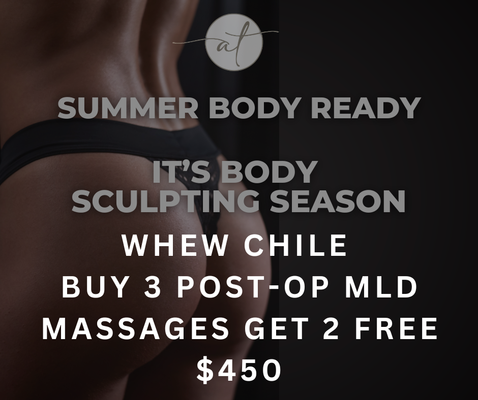 3 Whew Chile Post-Op MLD get 2 free